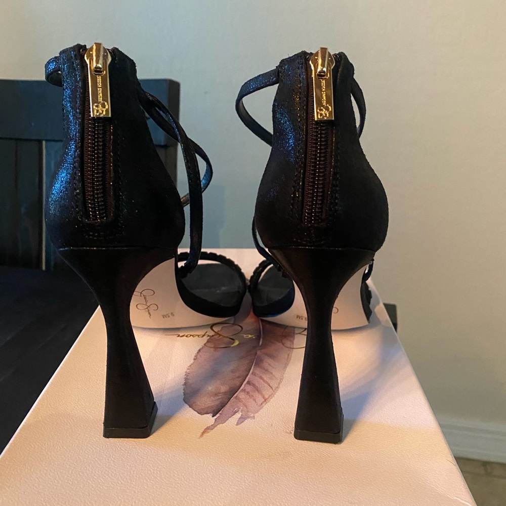 Jessica Simpson dressy black heels, size 9.5